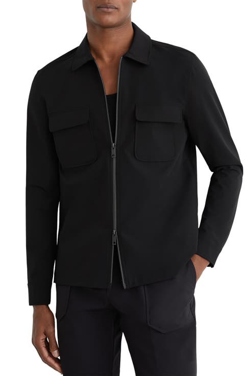Ascend Zip-Up Shirt Jacket