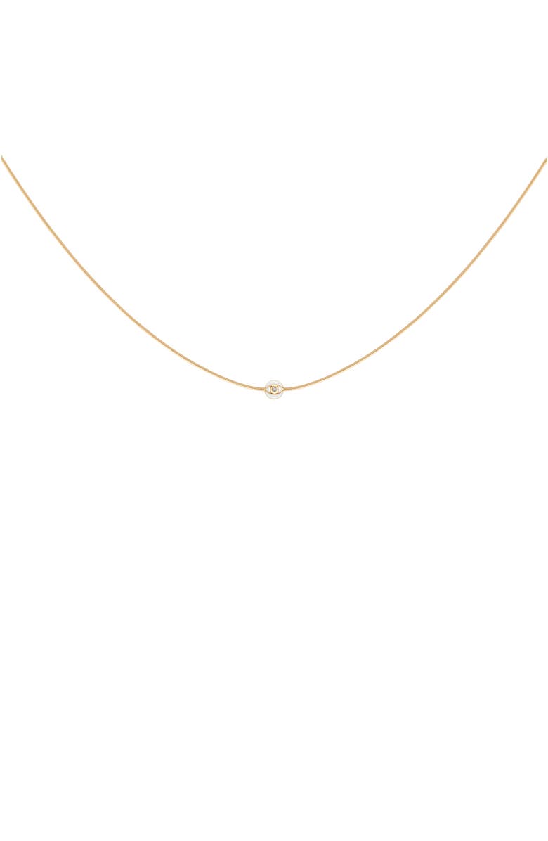 Karma and Luck Manifestation Master Evil Eye Necklace, Main, color, Gold