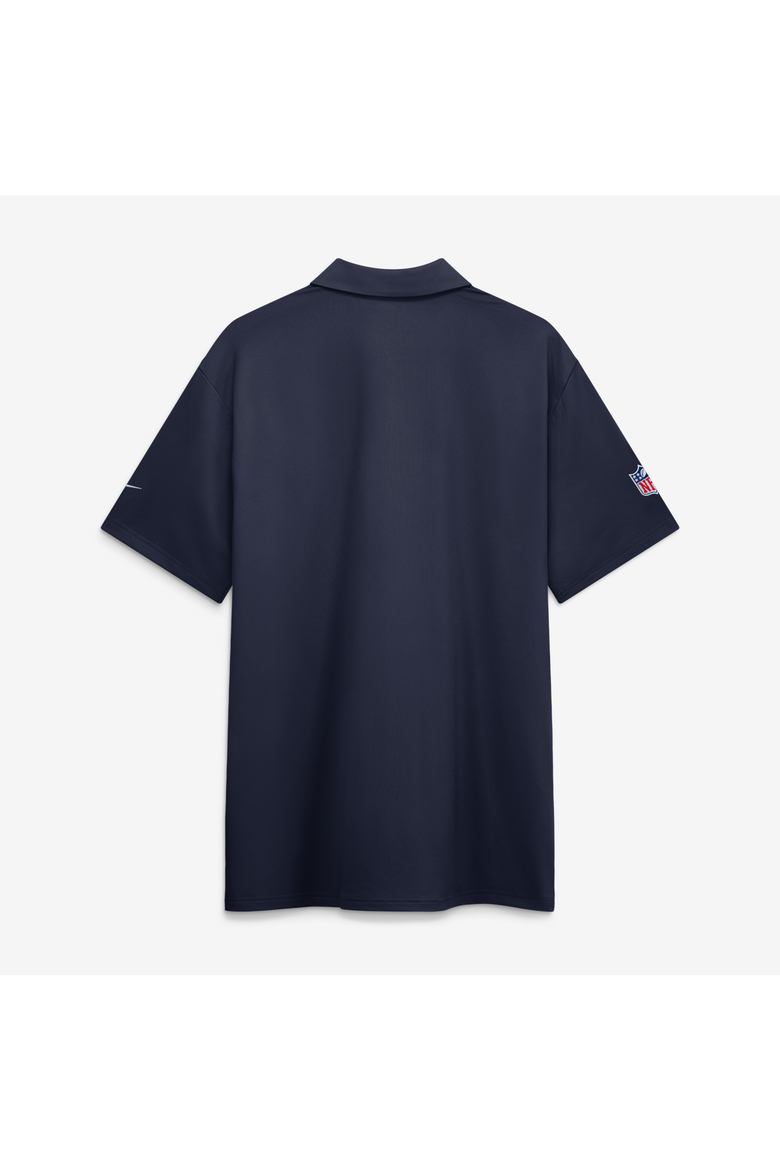 Men's Nike Navy Denver Broncos Sideline Powerful Blocking Dri-FIT Tour Polo, Alternate, color, Navy