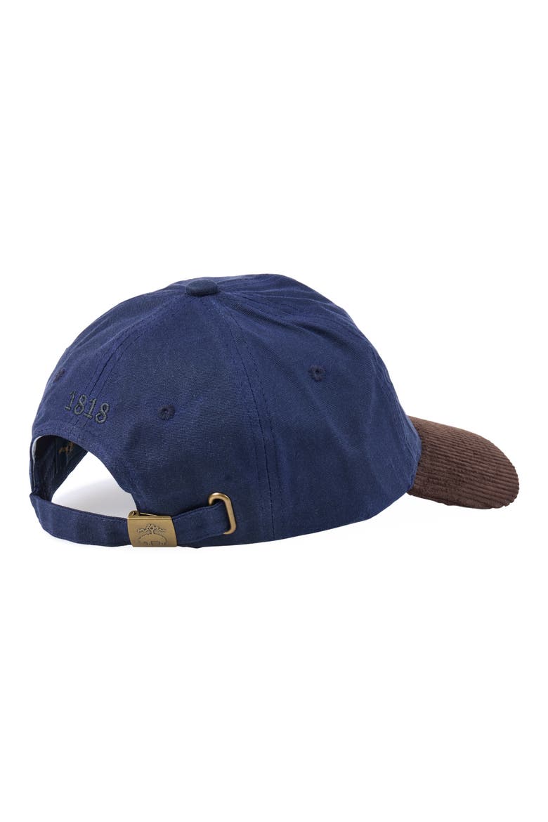 Oil Cloth Baseball Hat, Alternate, color, NAVY