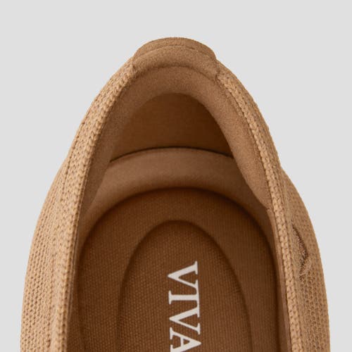 Vivaia Square-toe Mary-jane In Nutmeg