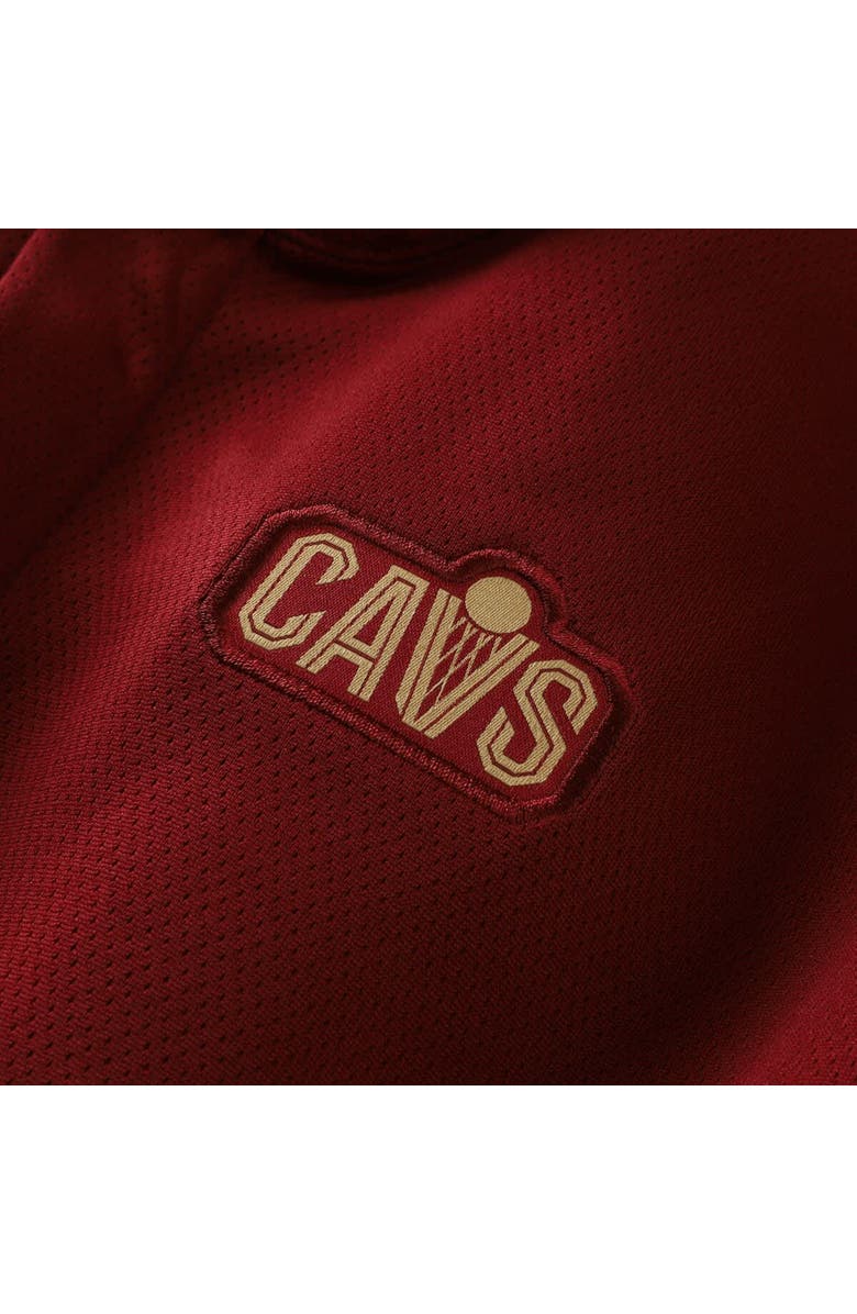 Nike Men's Nike Wine Cleveland Cavaliers 2025/26 Authentic Coaches Quarter-Zip Dri-Fit Top, Alternate, color, Wine