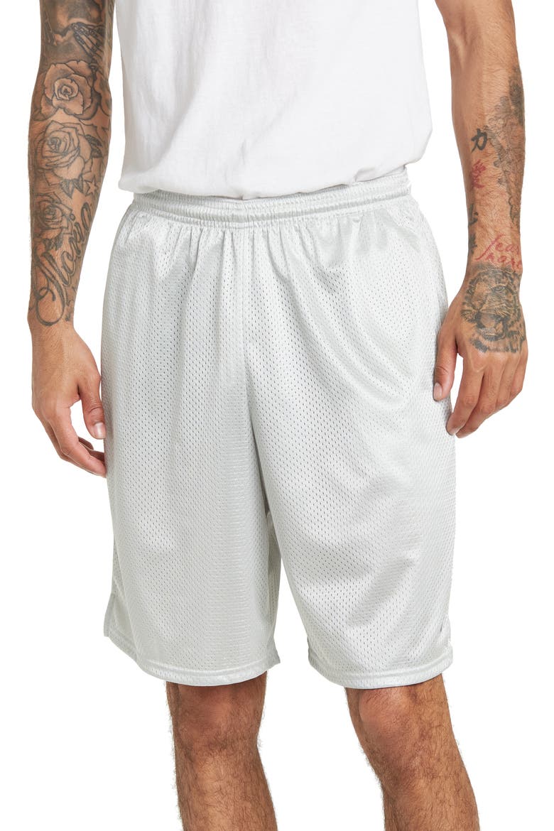Pocket Mesh Shorts, Main, color, ATHLETIC GRAY