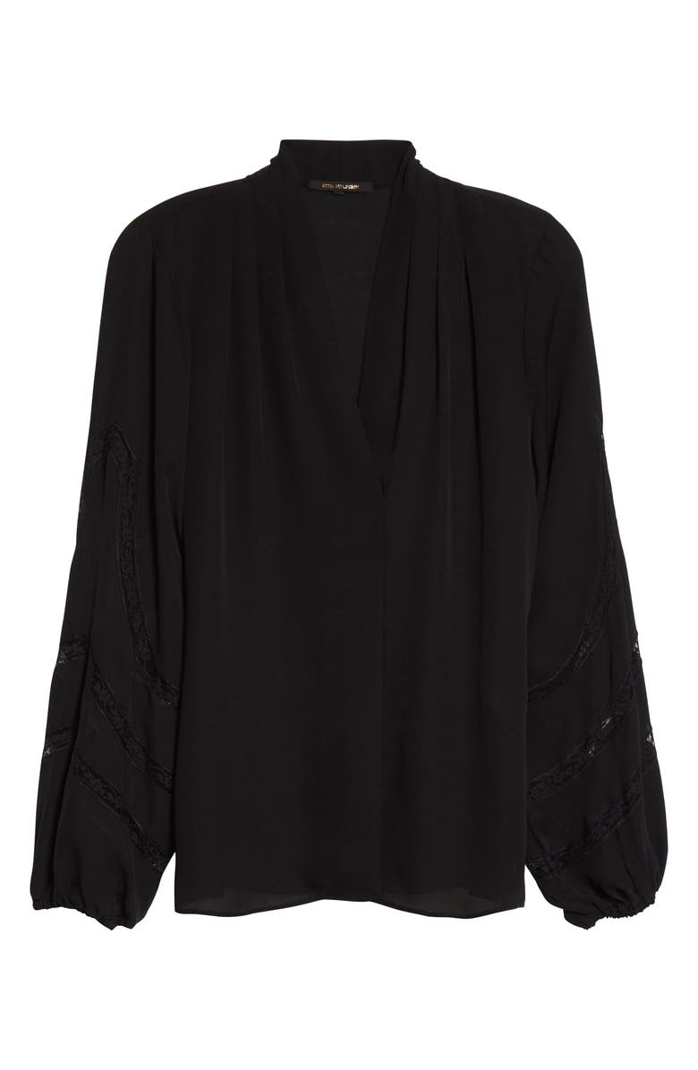KOBI HALPERIN Lala Silk Blouse, Alternate, color, 