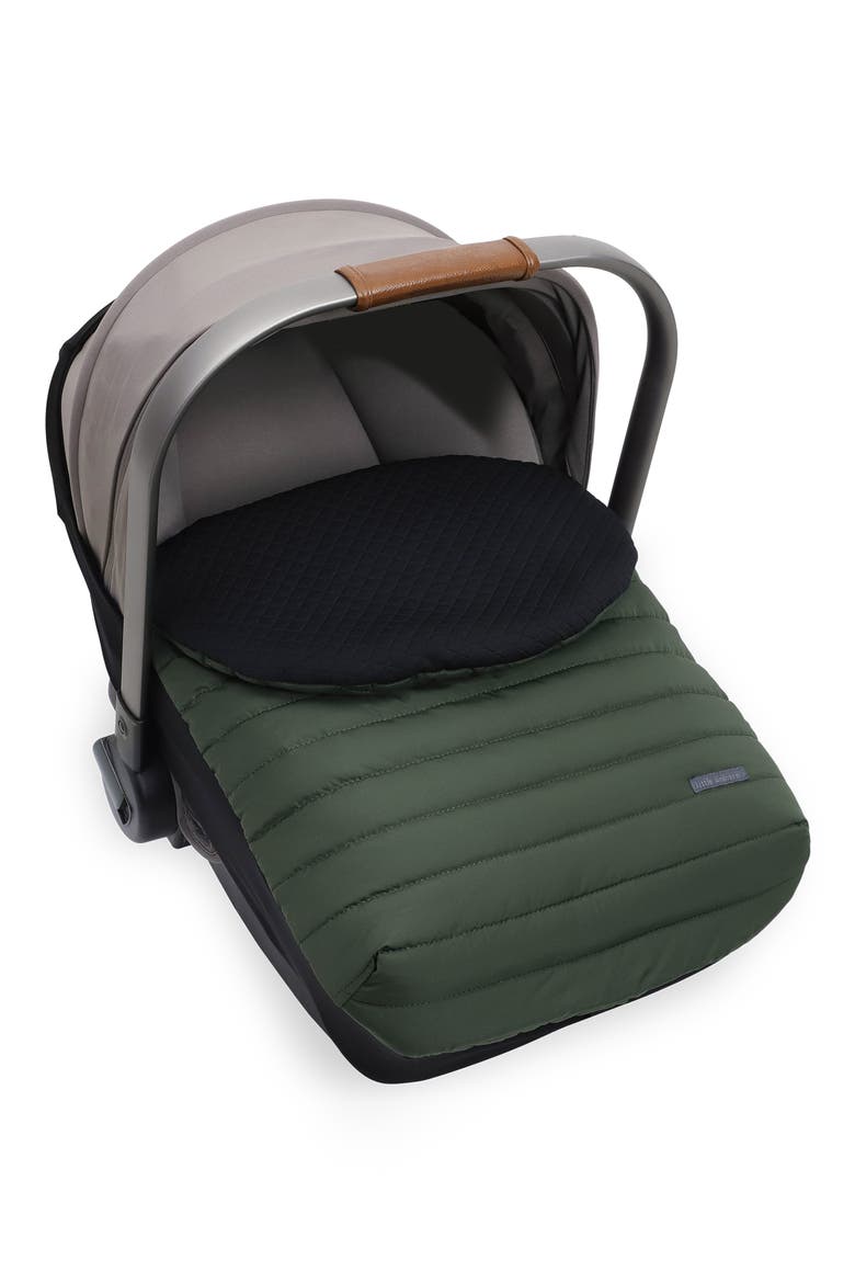 Winter Car Seat Cover, Main, color, DARK GREEN