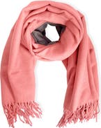 Youzey The Victoria- Reversible Scarf in Pink and Grey