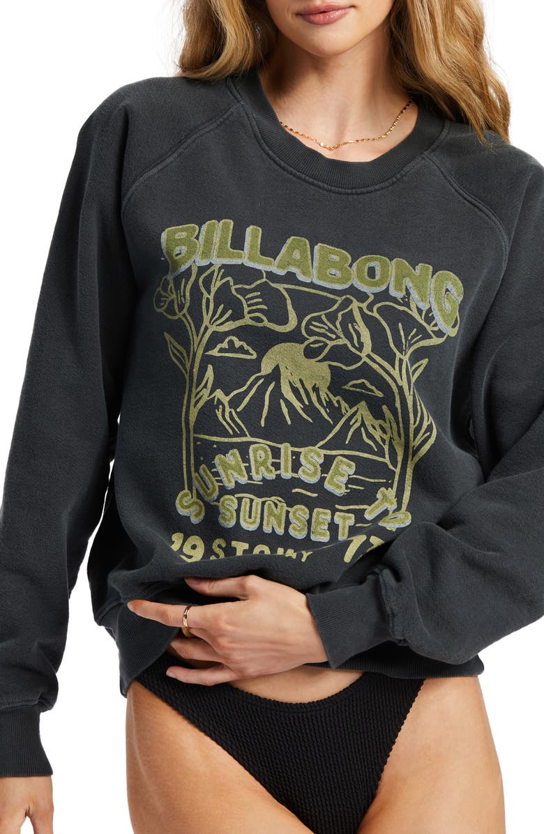 Billabong Here We Go Graphic Sweatshirt, Main, color, 