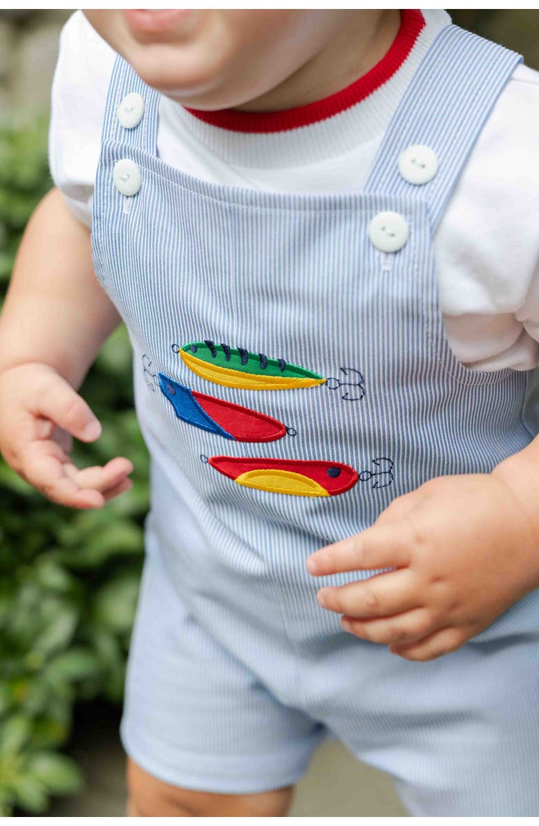 Florence Eiseman Junior Cord Shortall With Fishing Lures, Alternate, color, Light Blue