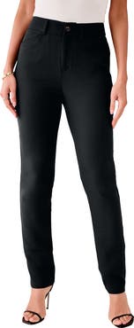 Roaman's Bi-Stretch Straight Leg Pants