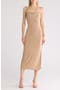 Scoop Neck Midi Dress