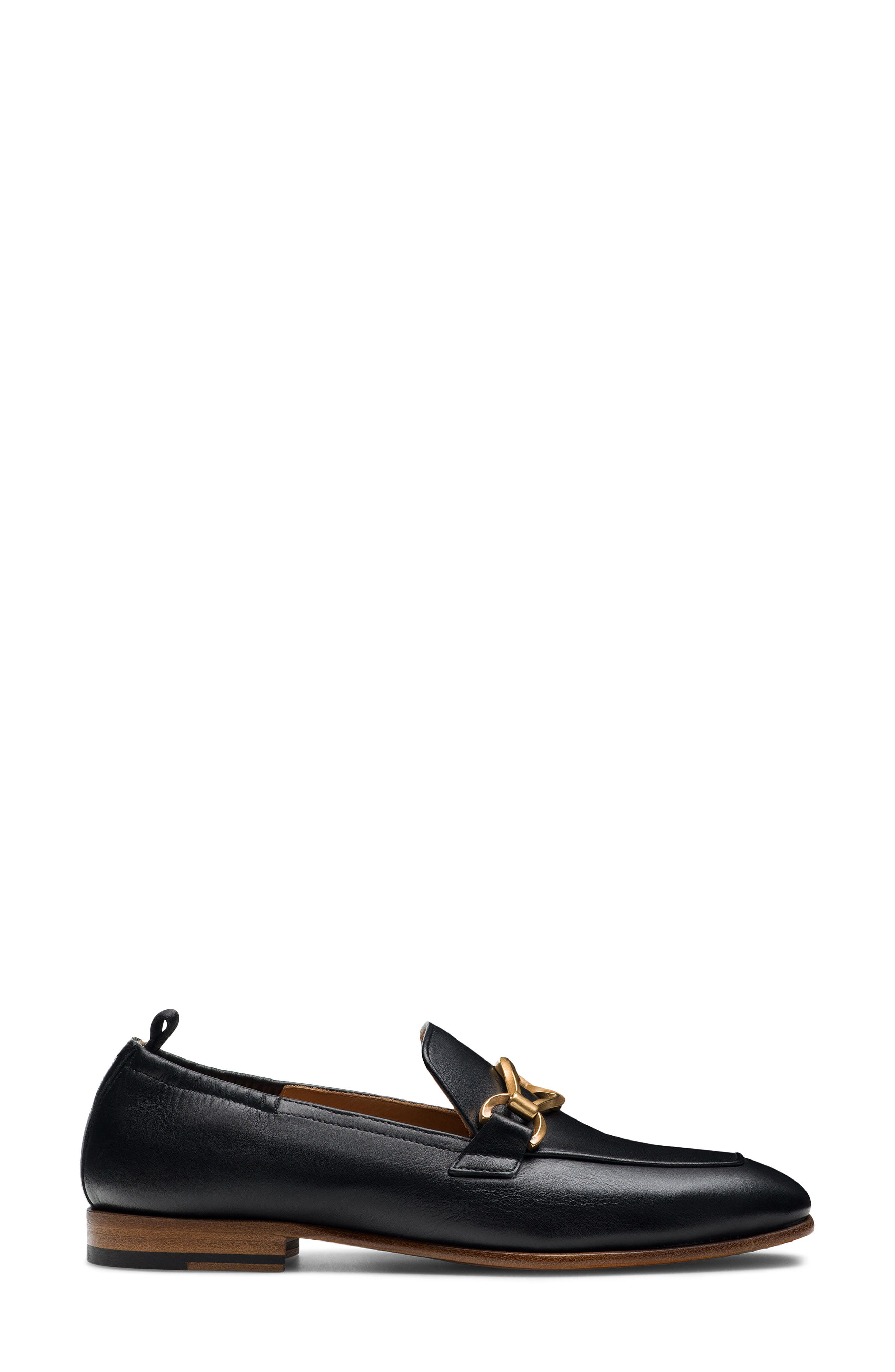 Magnanni Priscilla Bit Loafer, Alternate, color, Black