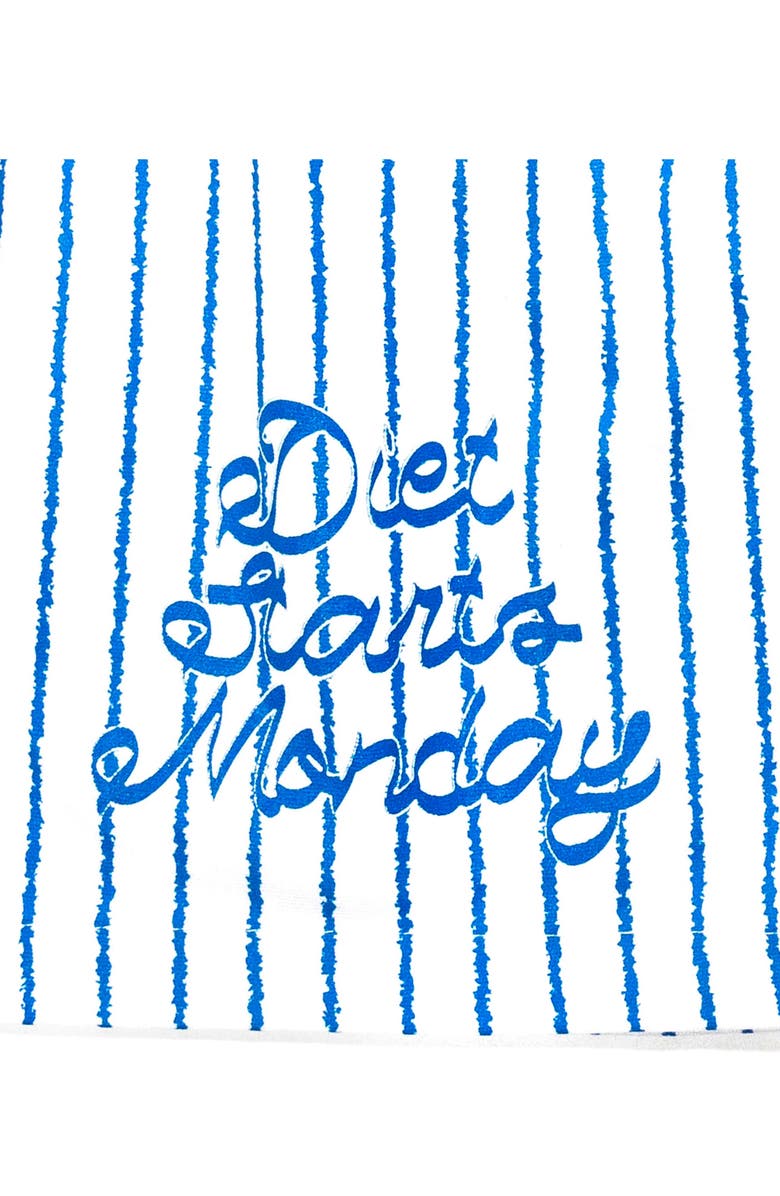 DIET STARTS MONDAY x '47 Dodgers Pinstripe Shorts, Alternate, color, 