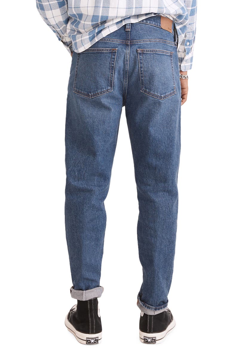 Madewell Relaxed Taper Jeans, Alternate, color, 