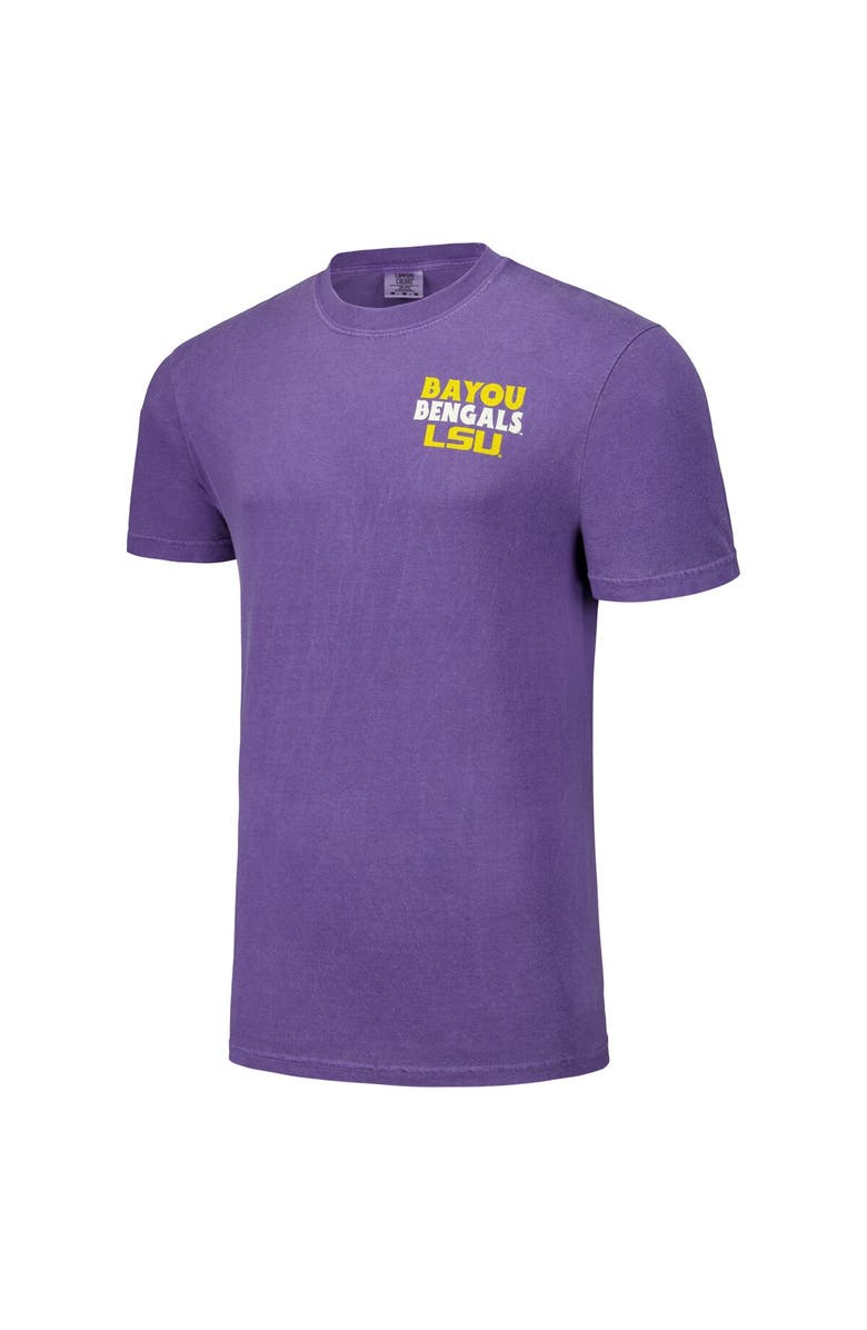 IMAGE ONE Unisex Purple LSU Tigers Hyper Local Bayou Bengals T-Shirt, Alternate, color,