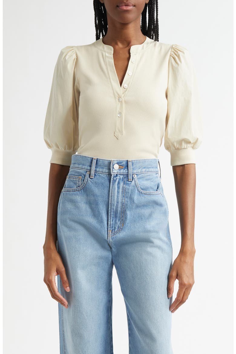 Coralee Front Button Blouse, Main, color, LIMESTONE