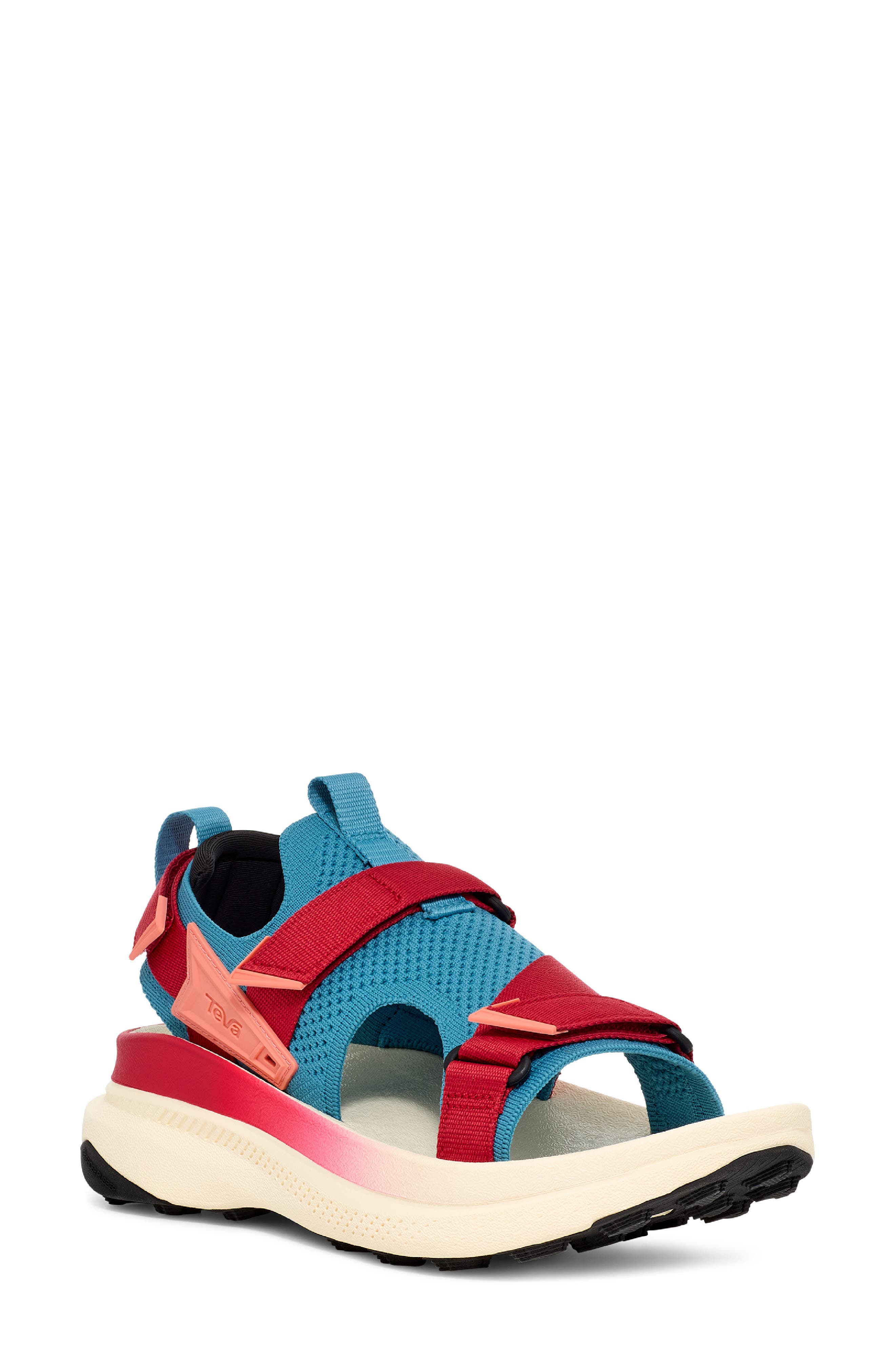 Teva Aventrail Sandal, Main, color, Larkspur/ Scarlet