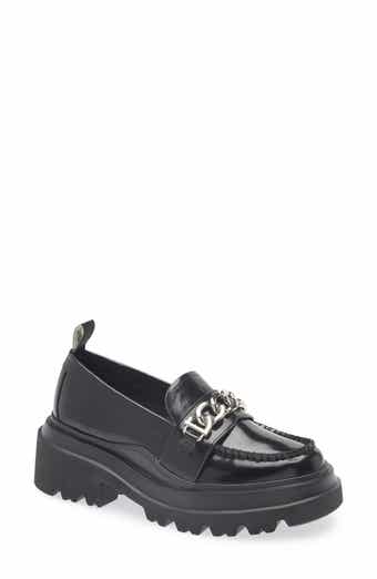 G.H.BASS Chain Lug Sole Platform Loafer