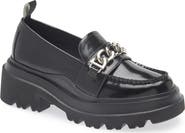 G.H.BASS Chain Lug Sole Platform Loafer
