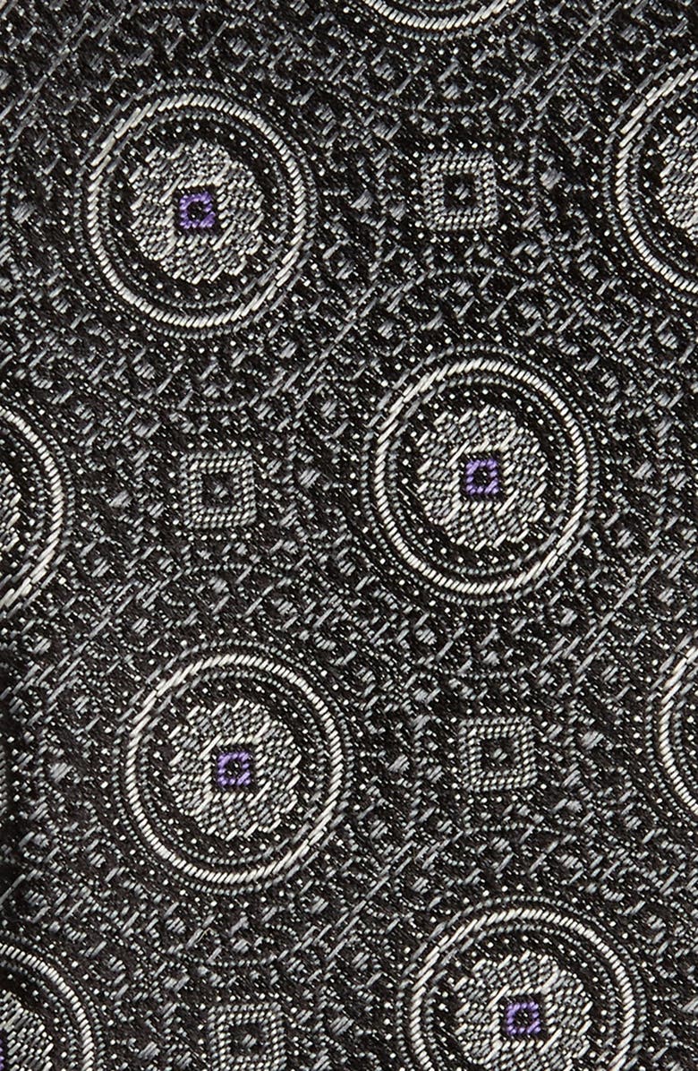 Canali Medallion Silk Tie, Alternate, color, 