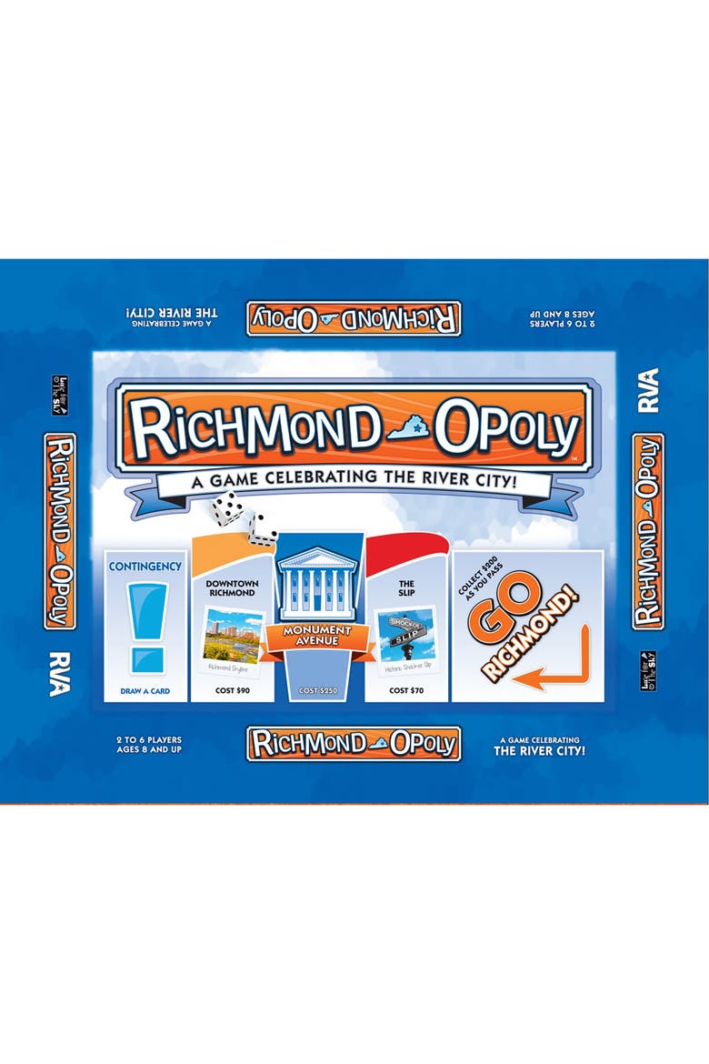Richmondopoly Monopoly Board Game, Main, color, Multicolored
