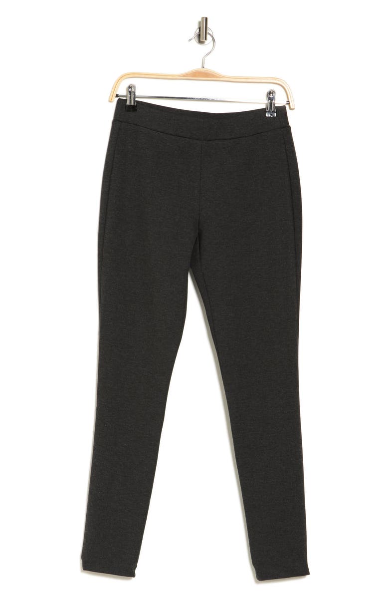 Theory Shawn Luxe Ponte Leggings, Alternate, color, Charcoal