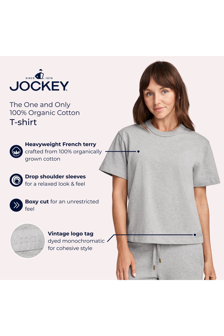 Womens The One and Only 100% Organic Cotton Tee, Alternate, color, Diamond White