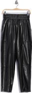 BOSS Faux Leather Joggers