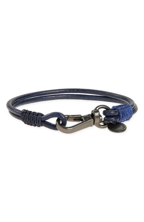 Men's Swivel Clasp Craftman Leather Bracelet
