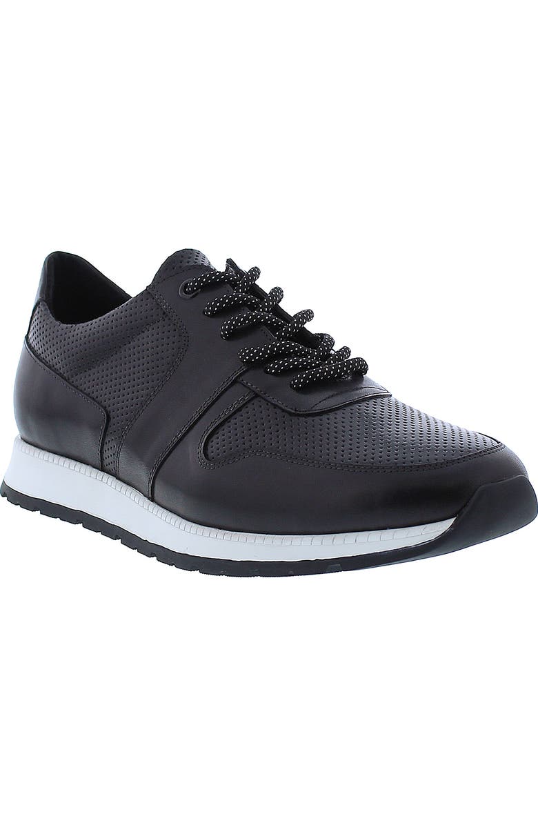 Zanzara Whitley Leather Perforated Sneaker, Main, color,