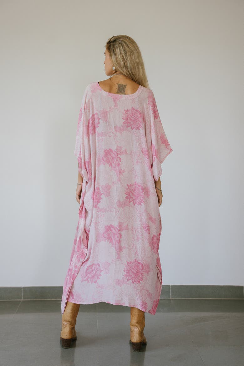 Long Caftan Juniper, Alternate, color, Pink