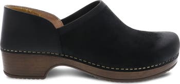 ナチュラン購入ダンスコdansko Brenna BLACK Brenna Black Burnished Suede – Dansko