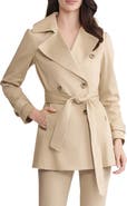 Jones New York Double Breasted Trench Coat