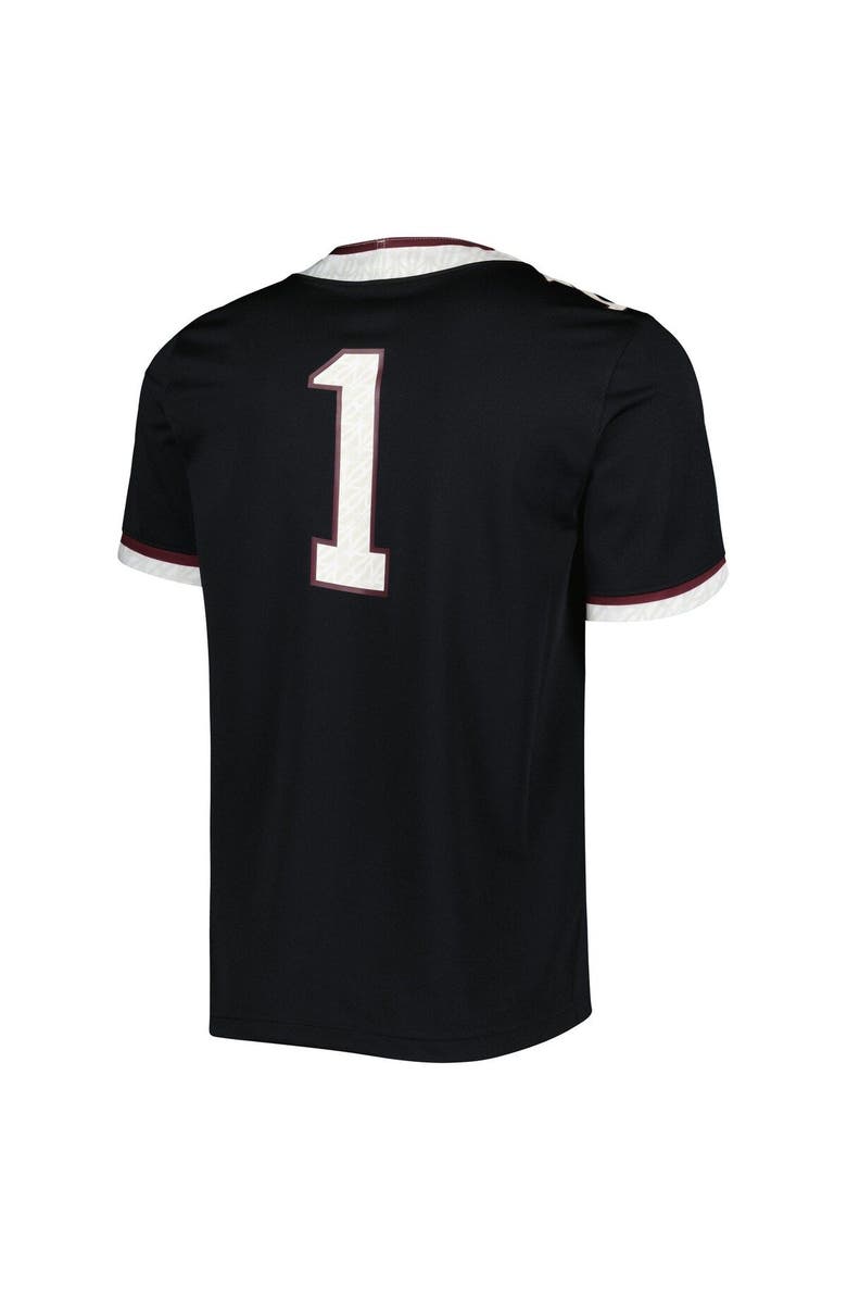 Nike Men's Nike #1 Black Minnesota Golden Gophers Untouchable Football Jersey, Alternate, color, Black