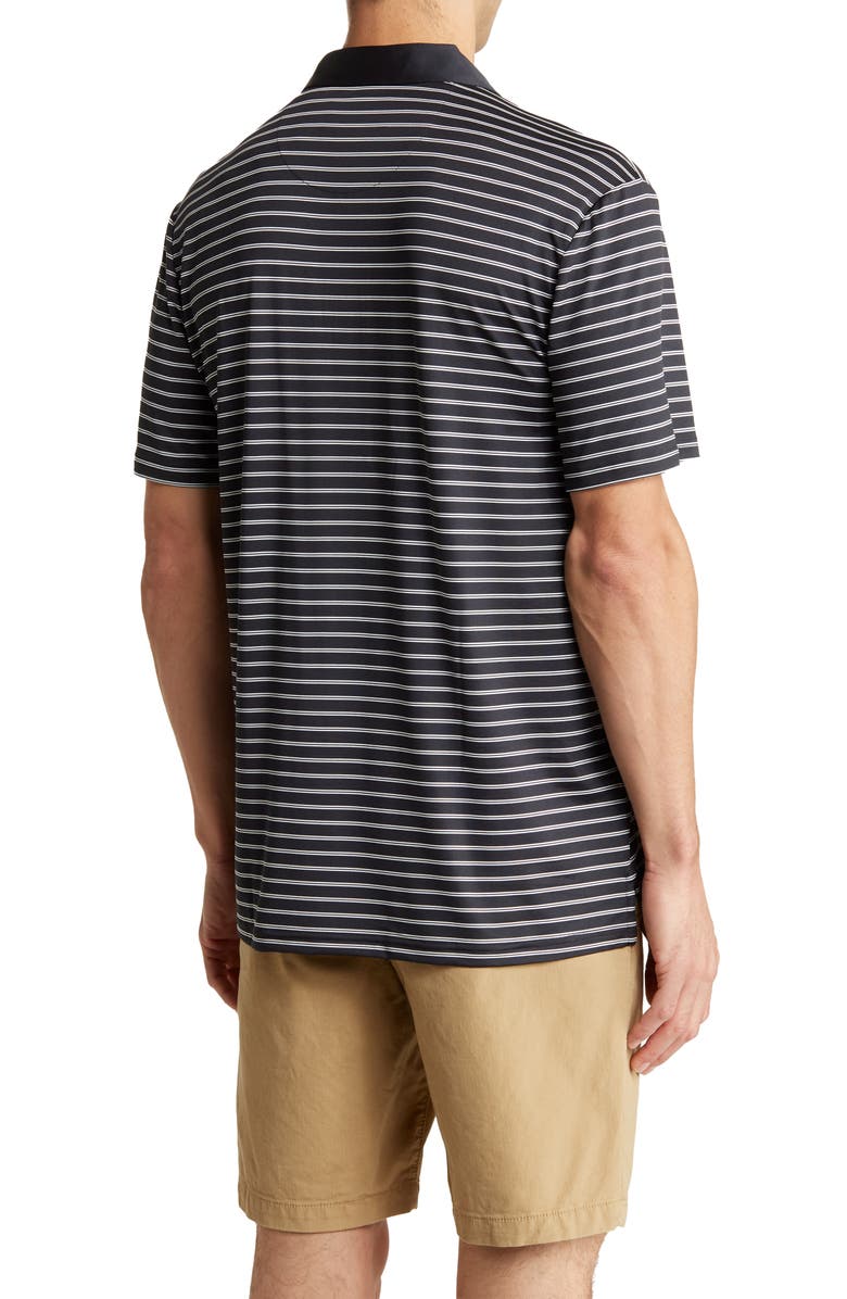 Original Penguin Colorblock Stripe Jersey Polo, Alternate, color, 