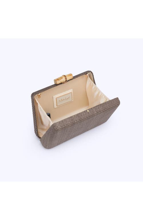 Moda Luxe Melina Evening Bag In Mocha