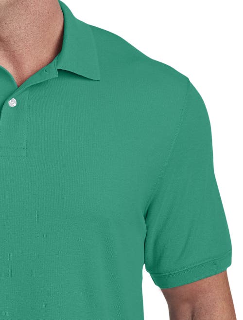 Harbor Bay By Dxl Big & Tall Piqué Polo Shirt In Multi
