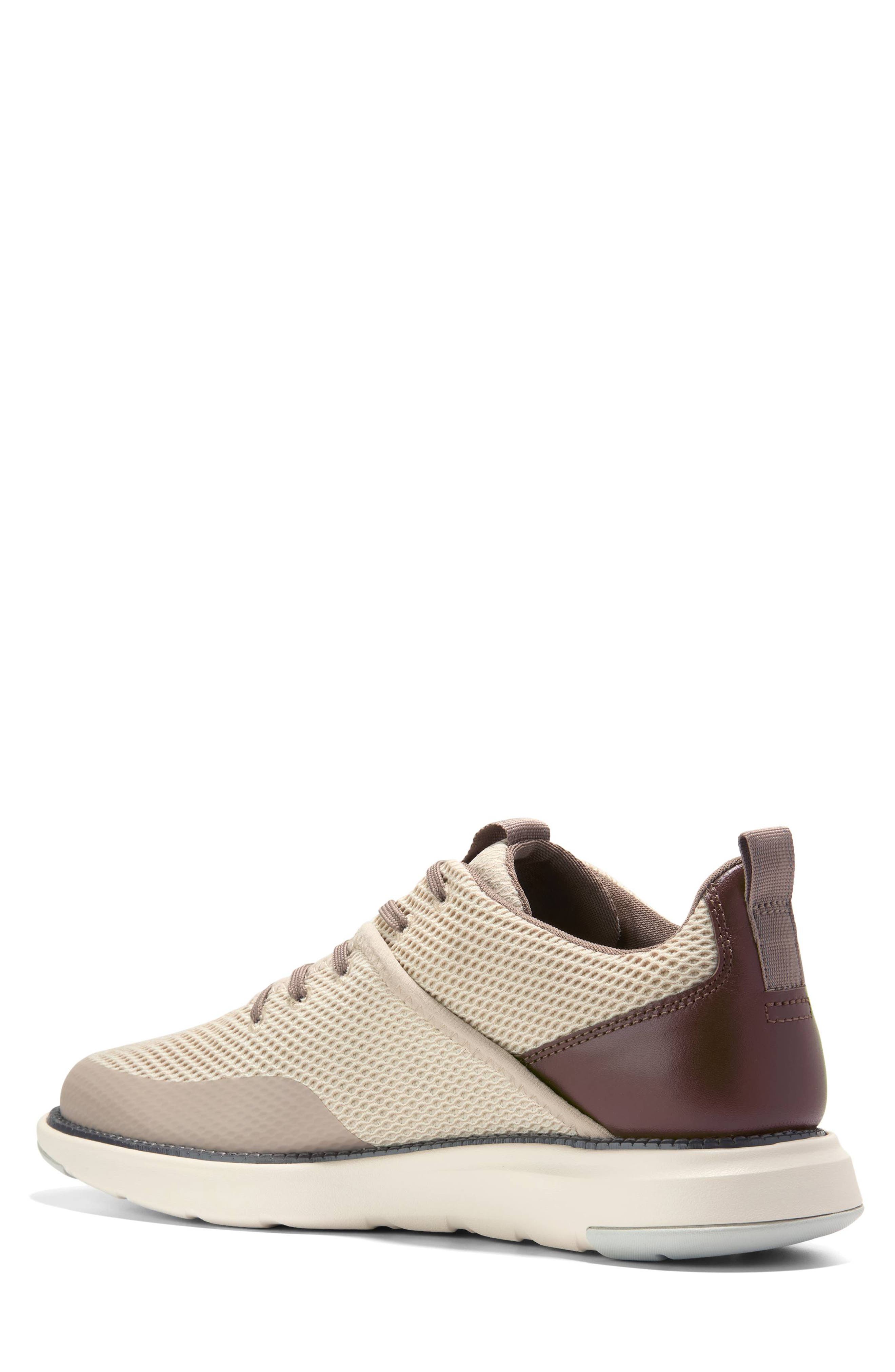 Grand Atlantic Sneaker - Wide Width Available, Alternate, color, ANGORA/ OXFORD TAN