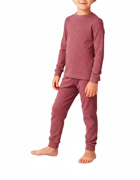 Boys Soft 
Cozy Thermal Long Johns 2-Piece Set (Baby)