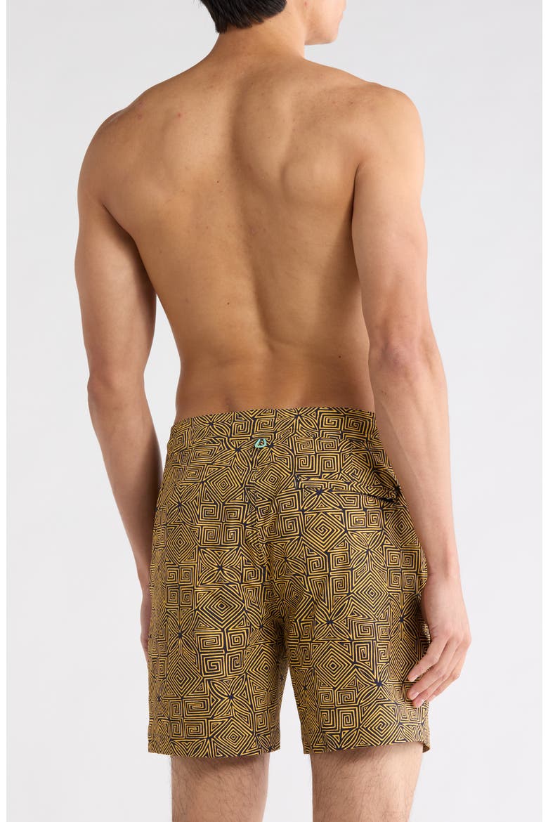 Start Here Swim Shorts, Alternate, color, NAVY