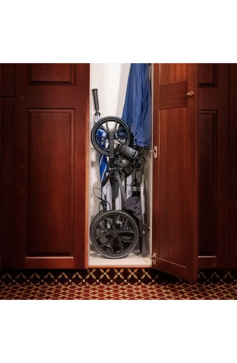 BAG BOY Slimfold Push Cart, Alternate, color, Silver/Black