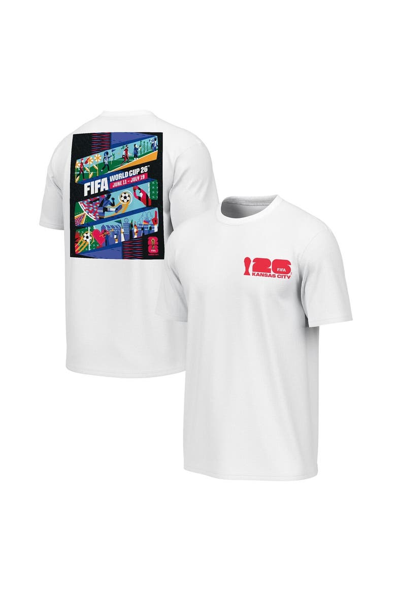 Men's Outerstuff White 2026 FIFA World Cup Kansas City Host City