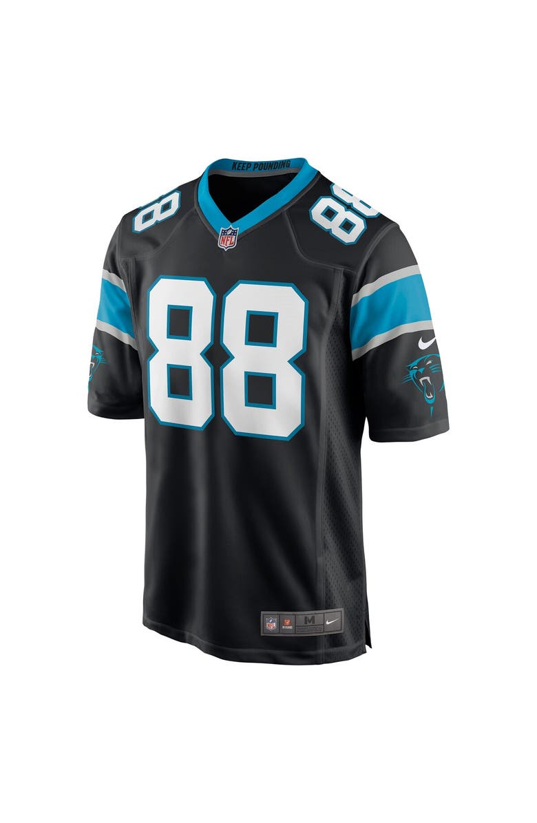 Nike Men's Nike Terrace Marshall Jr. Black Carolina Panthers 2021 NFL Draft Pick Player Game Jersey, Alternate, color, 