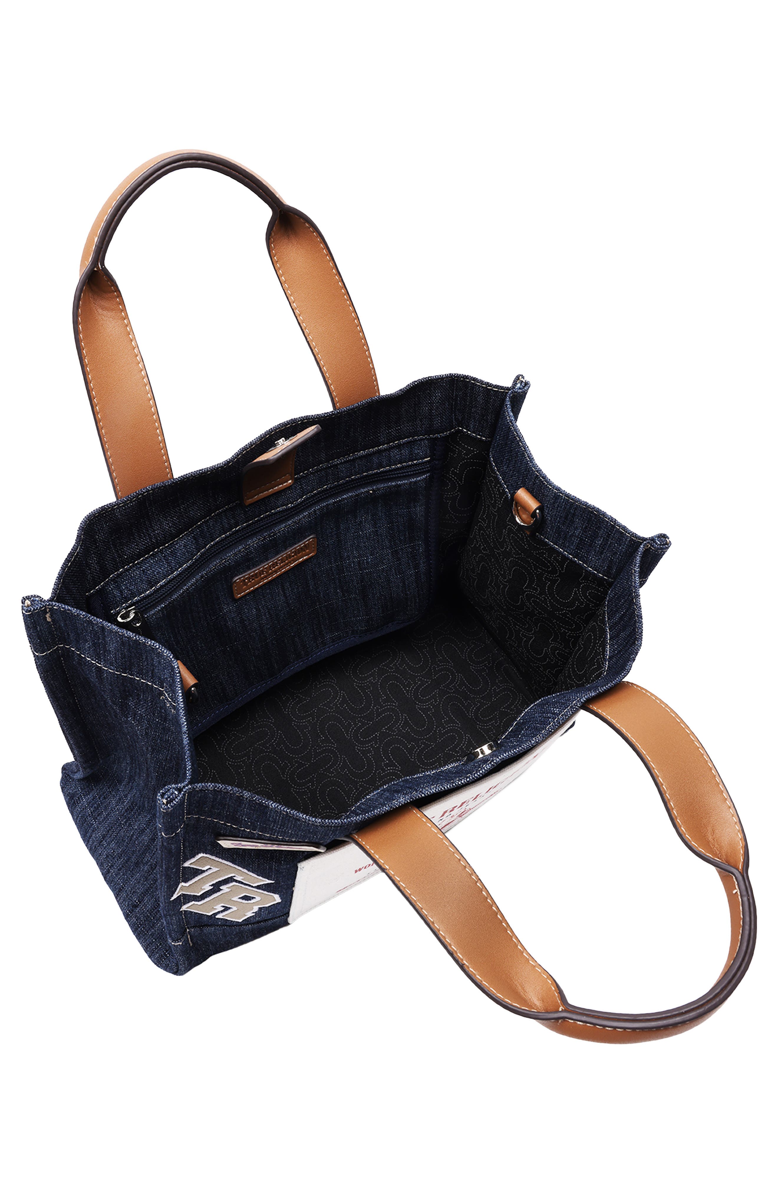 True Religion Andy Medium Patch Tote, Alternate, color, 