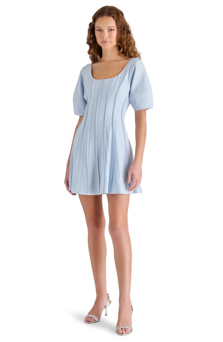 Steve Madden Arta Seamed Minidress, Alternate, color, 