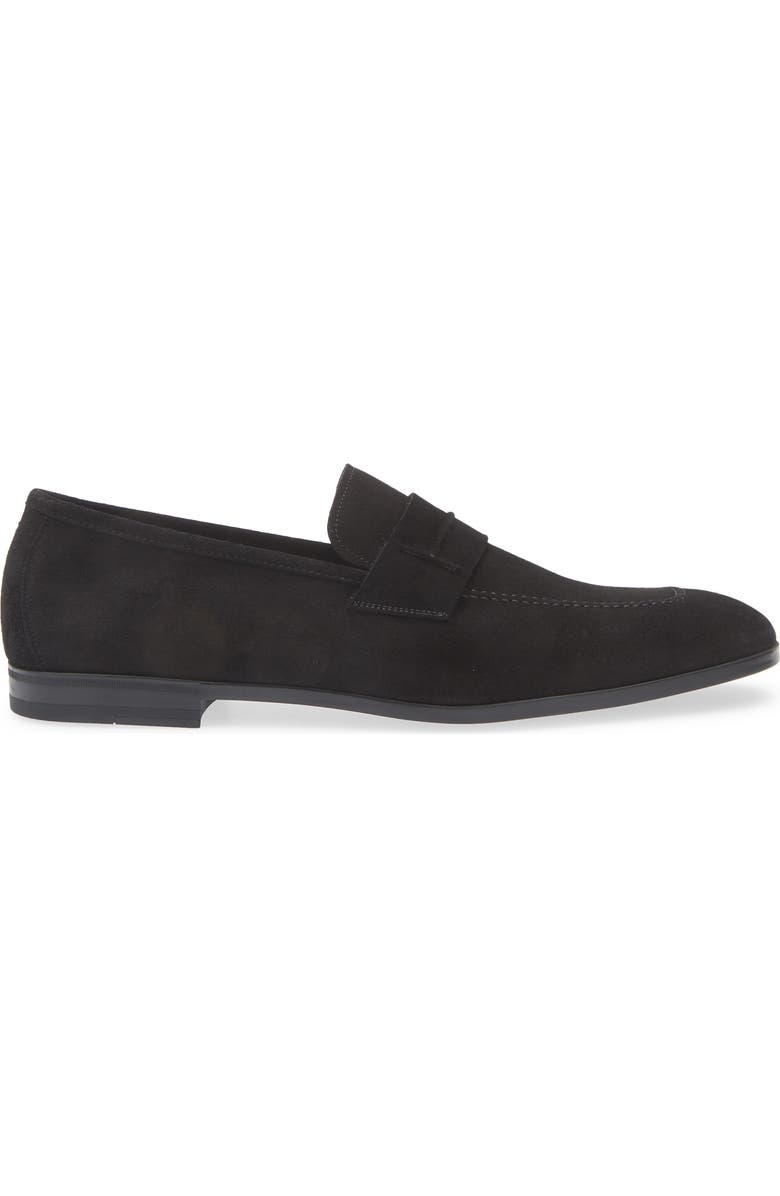 TOM FORD Sean Penny Loafer, Alternate, color, Black