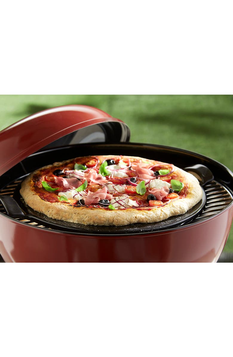 Emile Henry Made in France 14.5-Inch Flame Top Pizza Stone, Alternate, color, Figue