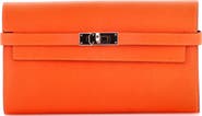 Pre-Owned Hermes Kelly Wallet Epsom Long