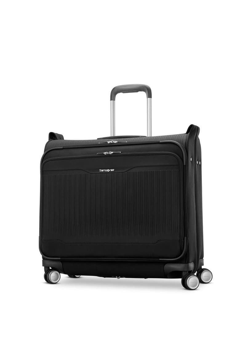 Silhouette 18 Spinner Garment Bag, Alternate, color, Black