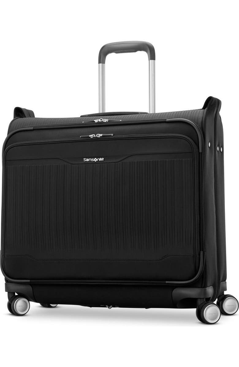 Samsonite Silhouette 18 Spinner Garment Bag, Alternate, color, Black