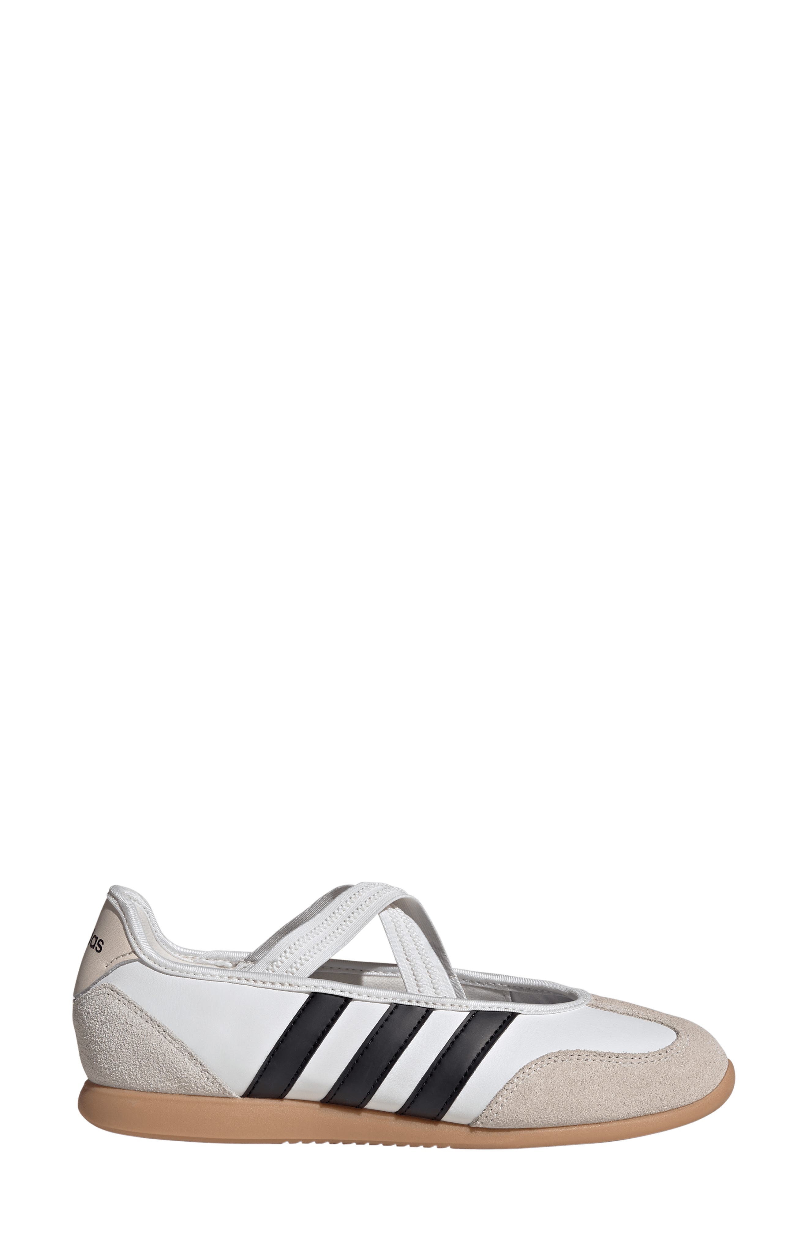 Barreda Mary Jane Flat, Alternate, color, CORE WHITE/ CORE BLACK/ GUM 3
